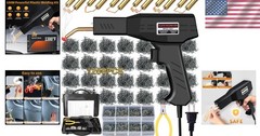 Plastic Welder Kit: 1200 Staples, Hot Stapler, Bumper Repair, LED Light, DIY …