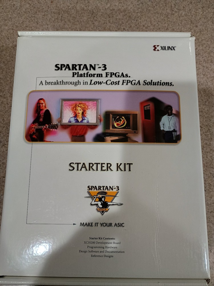 Xilinx Spartan 3 FPGA Starter Kit, Digilent XC3S200 FPGA Development Board