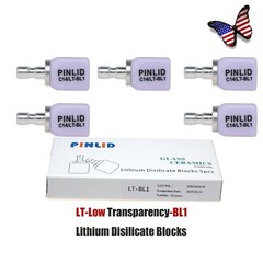 US 5pcs/Box Lithium Disilicate Blocks Dental Lab C14 LT Glass Ceramic CAD/CAM