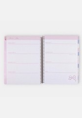 LoveShackFancy x Target – Yoobi Monthly and Weekly Planner 7″x 9″ – Coquette Bow