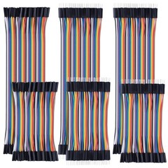 Aypzuke 10cm+20cm 240pcs Breadboard Jumper Wires Cable Kit, Male to Female, Fema