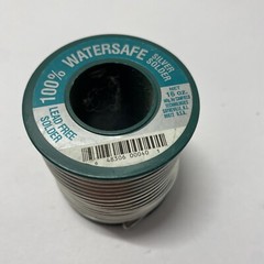 Spool Canfield 100% Watersafe Lead Free .125in Dia. Silver Solder Lot Of 3 New