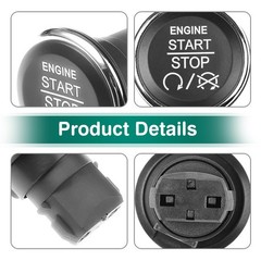 Keyless Ignition Start Stop Switch for Jeep, Chrysler, Dodge Vehicles