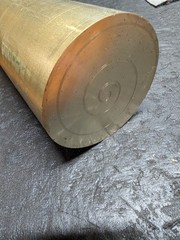 2-1/2″ LEAD FREE BRASS ROUND ROD BAR Solid 2.50″ OD x 11.375″ Alloy C69300