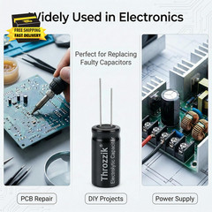 1Uf 50V 5 * 11Mm 20Pcs Electrolytic Capacitor 1 Uf MFD 50 Volt 0.2 * 0.43In Alum