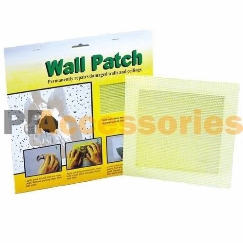4″ x 4″ inch Self Adhesive Mesh Wall Repair Patch for Damaged Drywall Ceiling