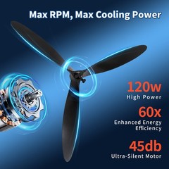 High Velocity Oscillating 30 Inch Wall Fan 3 Speed Heavy Duty Metal Fan