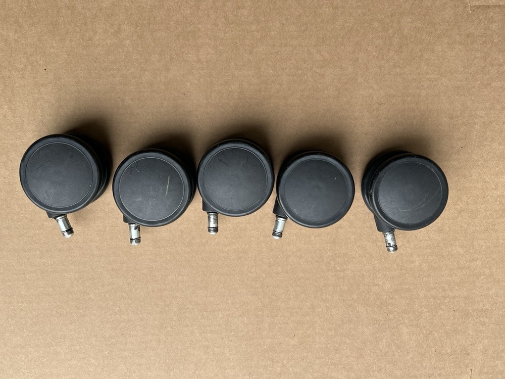Allsteel #19 Office Chair Casters – A Set Of 5 Wheels