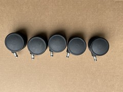 Allsteel #19 Office Chair Casters – A Set Of 5 Wheels