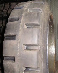 16X7X10-1/2 tires Super Solid forklift presson traction 16x7x10.5 USA MADE 16710