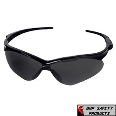 (3 PAIR) KLEENGUARD NEMESIS SAFETY GLASSES 22475 SMOKE ANTI-FOG LENS SUNGLASSES