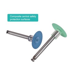 Dental Composite Finishing Polishing Disc Stem kit & Mandrel 40pcs 12mm