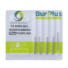 WAVE Dental Carbide Surgical Long Burs FG SURG Bur Oral Surgery FGOS Length 25mm