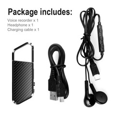 32GB Mini Hidden Digital Audio Voice Activated Recorder Smart MP3 Playback Small