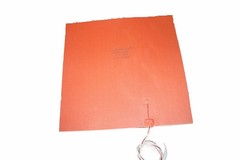 Silicone Heating Pad 6.5″ X 10.5″ 24V 200W / 300W with PSA NTC100K Custom Made