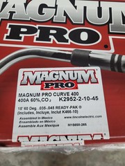 Lincoln Magnum Pro Curve 400A 15′ Welding Gun K2952-2-10-45