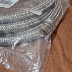 Everbilt 12 ft Polymer Braided Icemaker Water Connector Universal 69013HD NEW