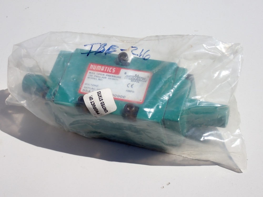 554JJ50000O000000 NUMATICS 150 PSIG – AIR NEW