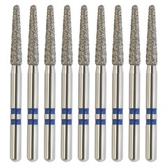 Zirconia Diamonds Crown Cutter Removal Round End Taper Bur Medium Grit Z856/016M