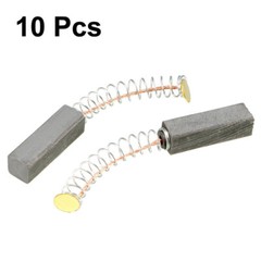 10 pcs Carbon Brushes for Electric Motors 20mm x 6mm x 6mm Replacement Part USA