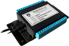 6 Channel USB Relay Module with Enclosure, Power Supply, and Cable