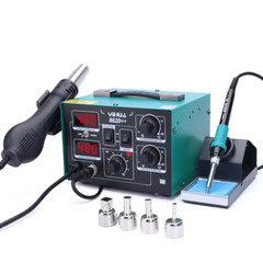 YIHUA 862D++ 750W Hot Air Rework Station Soldering Iron Station Kit Digital SMD