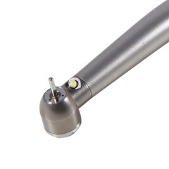Pieza de mano alta velocidad fibra óptica LED dental E-generator 2 Hole Turbine