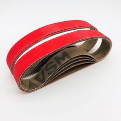10x VSM 286117 Sanding Belt 1″ x 18-27/32″ 120 Grit XK870X Ceramic Alumina Oxide