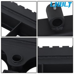 Heavy-Duty Skid Steer Pallet Fork Frame W/Receiver Hitch & Spear Sleeves 2500LBS