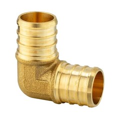 EFIELD 30PCS 3/4″ PEX Crimp Brass Fittings Elbow, Coupling, Tee(10/Each),No Lead