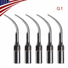 Dental Ultrasonic Piezo Scaler Handpiece 5*Scaling Tips G Fit EMS Cavitron SK-E1