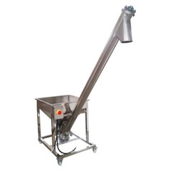 220V Pellet Feed Automatic Feeding Machine Screw Feeder Grain Particle Conveyor