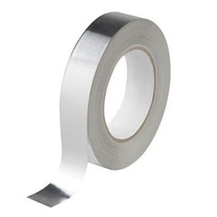 Aluminum Foil Tape, Aluminum, Waterproof (Silver)