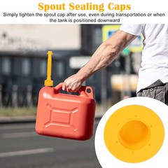 31X Gas Can Spout Kit Nozzle Vent Replacement For Plastic Gas Cans Old Style Cap