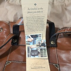 Patricia Nash Leather, 100% leather Bag, Veg Tanned, NEW