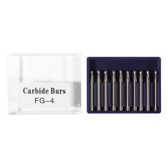 Dental Midwest Friction Grip FG #4 Round Carbide Burs 100/Pk