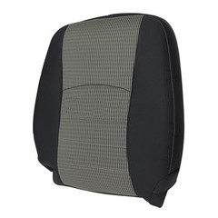 Driver Side Top Lean Back Cloth Seat Cover Gray Dodge Ram 1500-5500 SLT 09-12