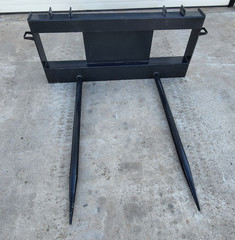 New Skid Steer JCT Hay Bale Spear Attachment Bobcat CAT CASE Deere