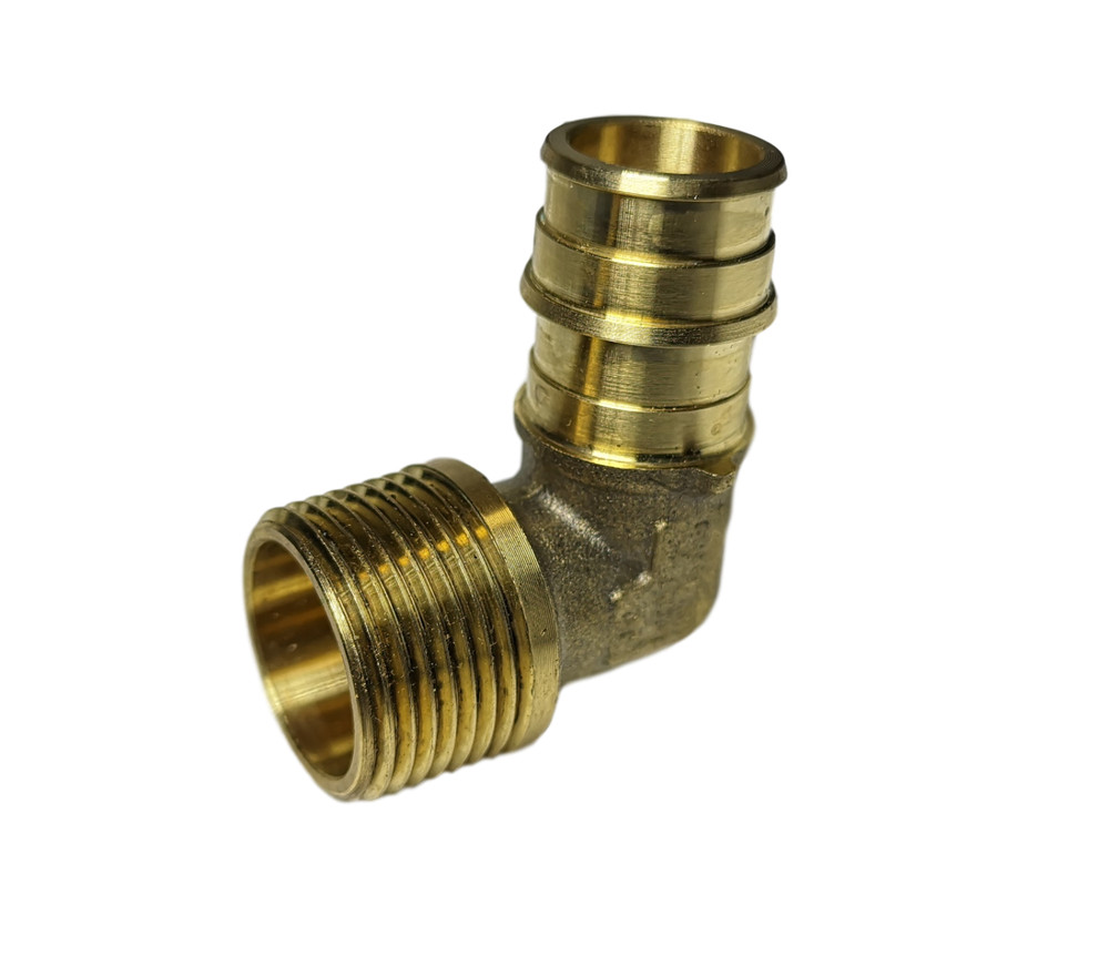 10 Pcs. XFITTING 1/2″ Pex A x 1/2″ Male Elbow, Expansion MNPT Elbow 201-2-5=10