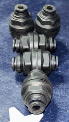 (5) 5/32” 4mm PARKER LEGRIS 3116 04 00 Push-Fit Union 5/32 in PTC Bulkhead 5pcs