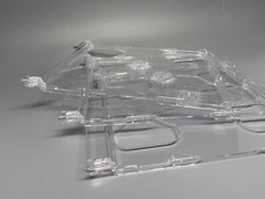 10 PCS NEW DOUBLE CD SMART TRAY, 2 DISCS PRINT, CLEAR, YL29LOGO