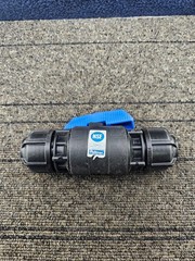 Philmac 3G Metric Ball Valve 3/4-inch Imperial Size CTS, 6-inch Overall Length