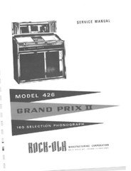 Rock-Ola Jukebox Service Manual Reprint CD Thumb Drive Check Description