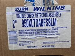 Zurn Wilkins 950XLTDABFSSLM 2 Inch Double Check Detector Assembly