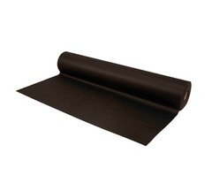 (4 Pack) 20’x27″ Black Neoprene Floor Runner w/ Non Skid Bottom