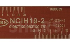 Shars NCIH-19-2-PS 0.087” Grooving / Parting Blade +1 Inserts New !]