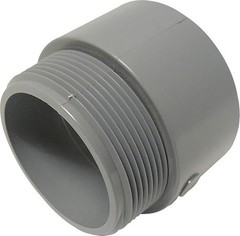 Cantex 5140108C Threaded Metal PVC Male Terminal Adapter 2 Dia. in.