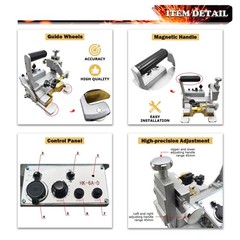 110V HK-6A-D Flat Rail Auto Welding Trolley Welding Carriage 150MM-800MM/Min