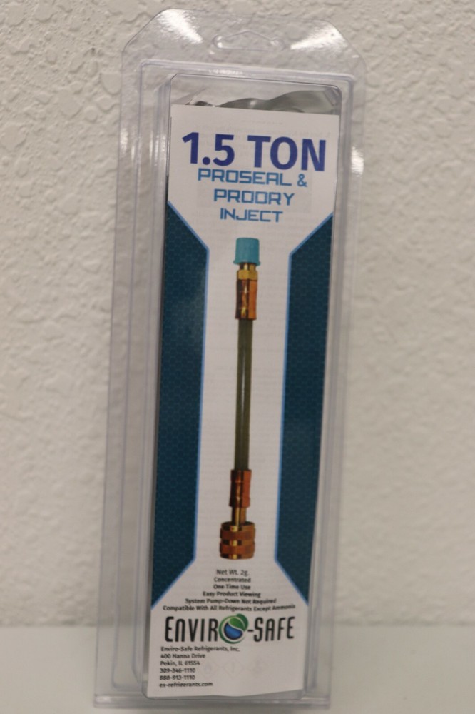 Envirosafe 1.5 ton Proseal & Prodry Inject, refrigerator sealant