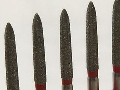 879K019xc 299-019S F. 20x Gingival Curettage Fine Grit FG Diamond Multi Use.